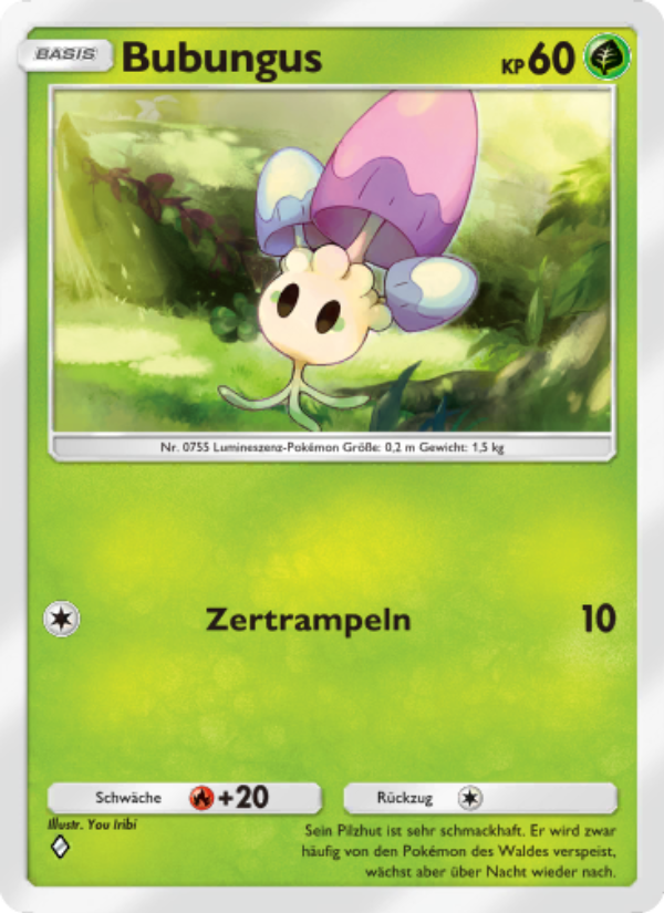 Bubungus 016 — Celestial Guardians (German Pokémon TCG card)