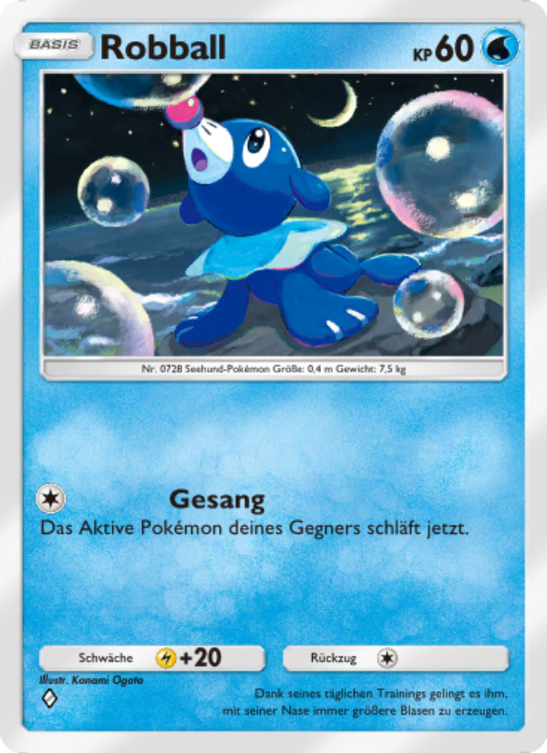 Robball 045 — Celestial Guardians (German Pokémon TCG card)