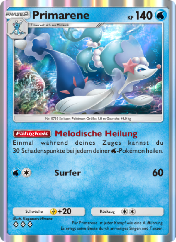 Primarene 048 — Celestial Guardians (German Pokémon TCG card)
