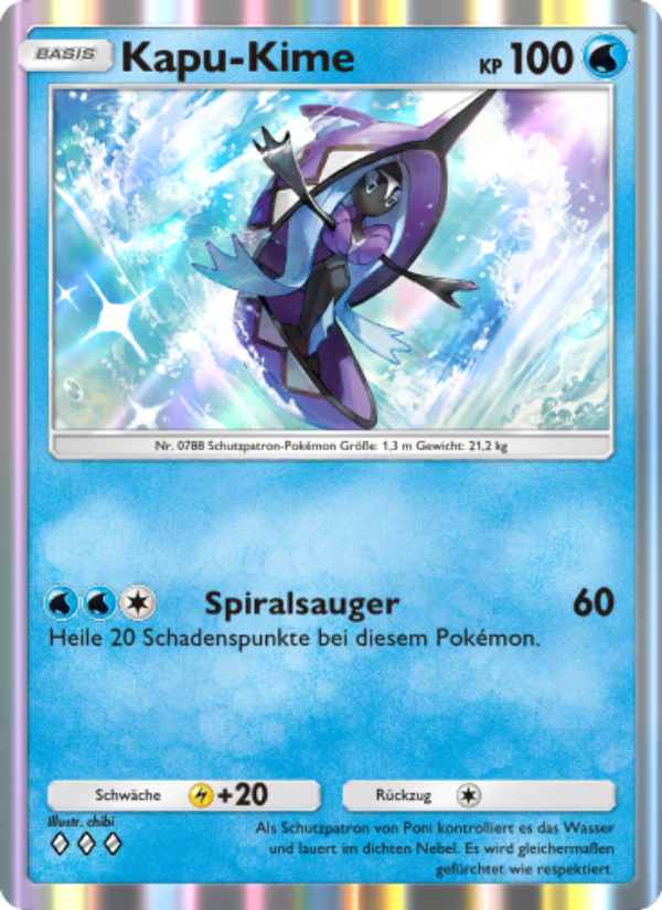 Kapu-Kime 056 — Celestial Guardians (German Pokémon TCG card)