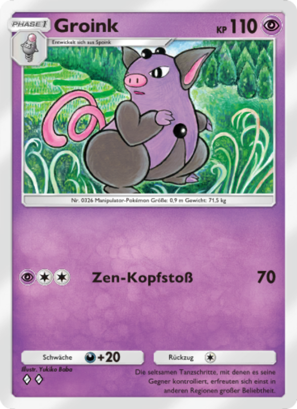 Groink 072 — Celestial Guardians (German Pokémon TCG card)