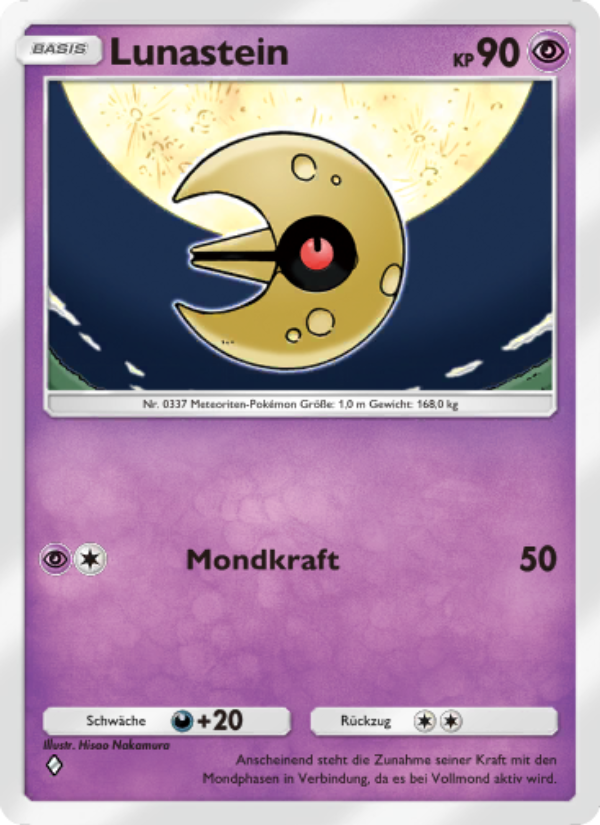 Lunastein 073 — Celestial Guardians (German Pokémon TCG card)
