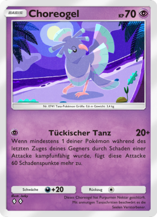 Choreogel 077 — Celestial Guardians (German Pokémon TCG card)