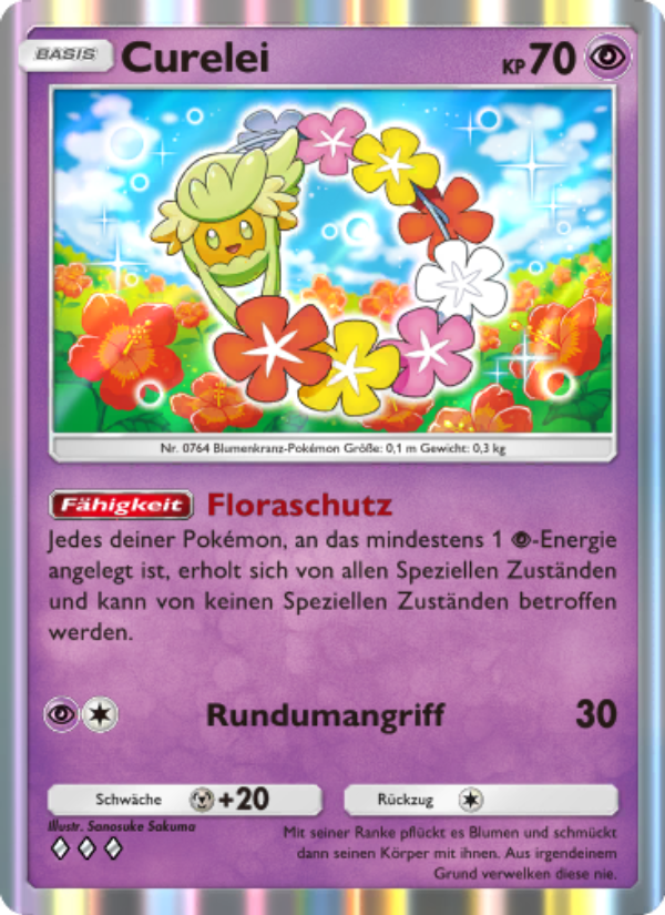 Curelei 080 — Celestial Guardians (German Pokémon TCG card)