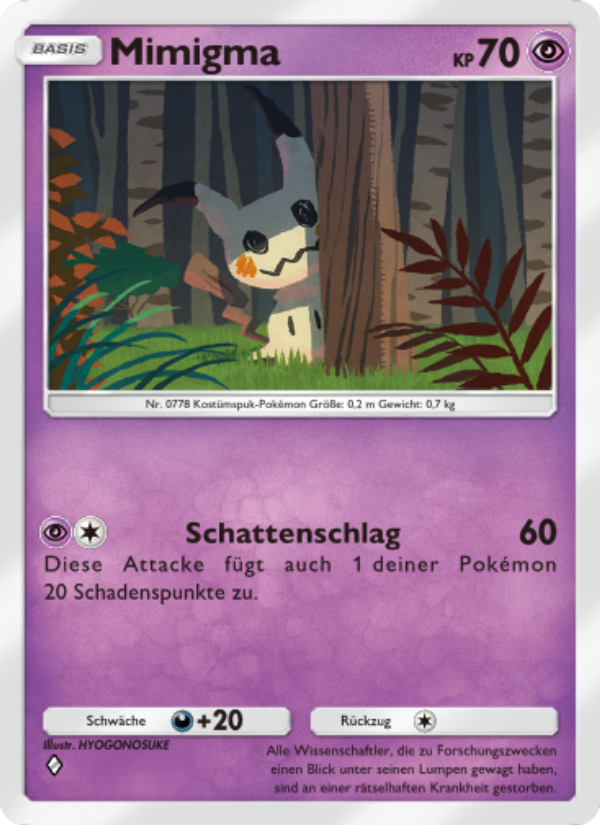 Mimigma 083 — Celestial Guardians (German Pokémon TCG card)