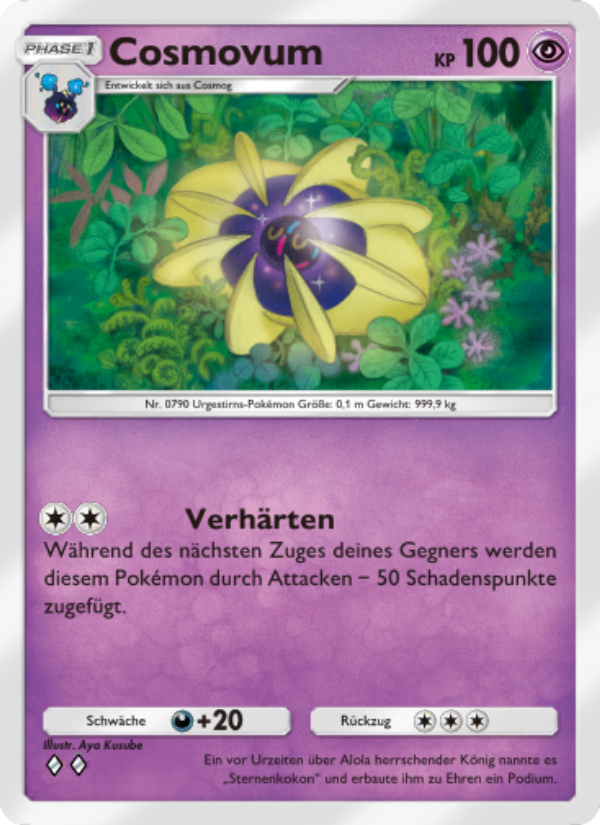 Cosmovum 086 — Celestial Guardians (German Pokémon TCG card)