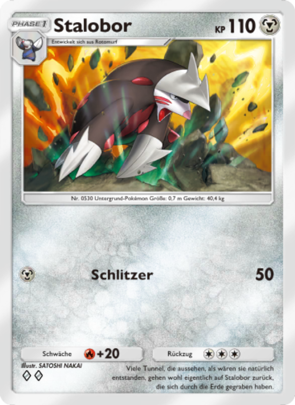 Stalobor 119 — Celestial Guardians (German Pokémon TCG card)