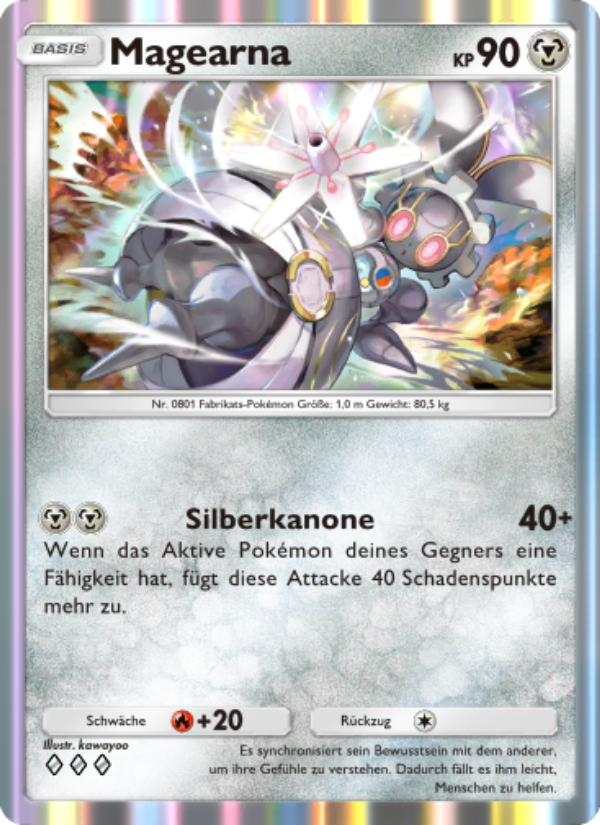 Magearna 123 — Celestial Guardians (German Pokémon TCG card)