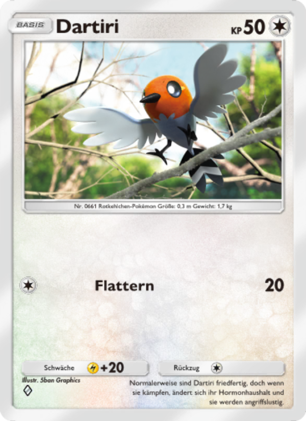 Dartiri 131 — Celestial Guardians (German Pokémon TCG card)