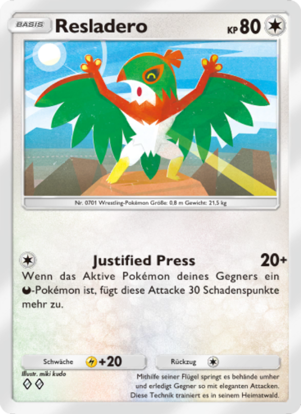 Resladero 132 — Celestial Guardians (German Pokémon TCG card)