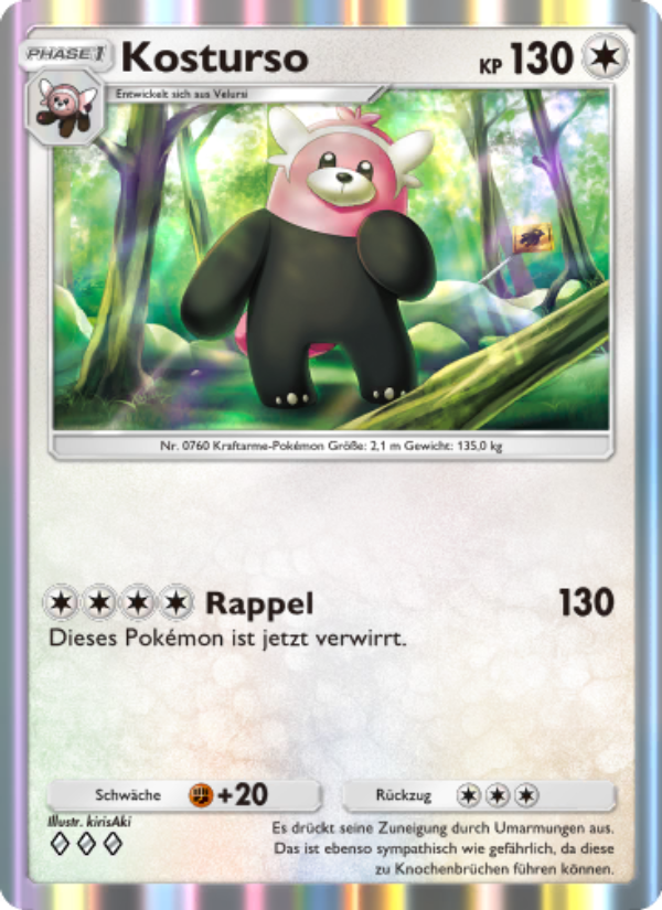 Kosturso 139 — Celestial Guardians (German Pokémon TCG card)