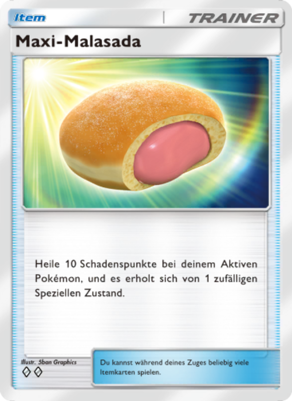 Maxi-Malasada 142 — Celestial Guardians (German Pokémon TCG card)
