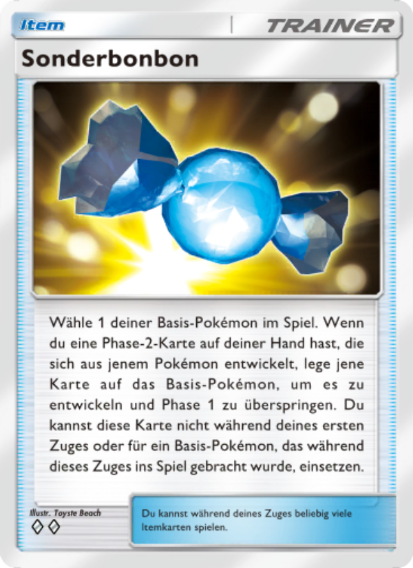 Sonderbonbon 144 — Celestial Guardians (German Pokémon TCG card)