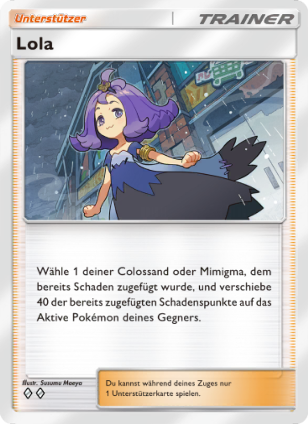 Lola 148 — Celestial Guardians (German Pokémon TCG card)