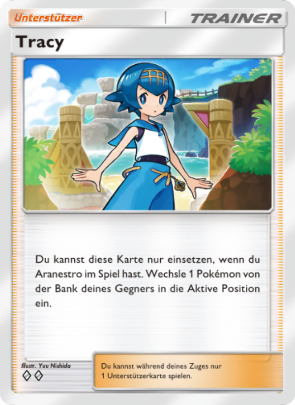 Tracy 152 — Celestial Guardians (German Pokémon TCG card)