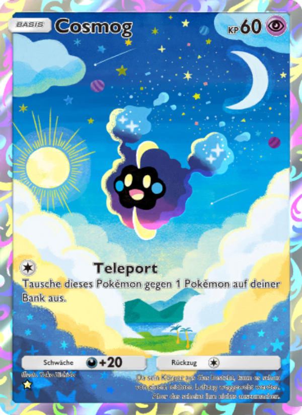 Cosmog 171 — Celestial Guardians (German Pokémon TCG card)