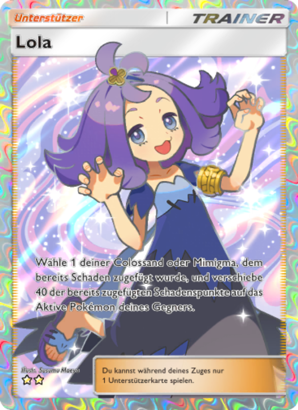 Lola 190 — Celestial Guardians (German Pokémon TCG card)