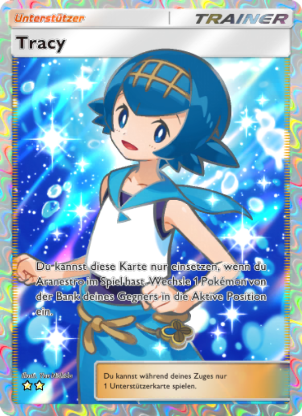 Tracy 194 — Celestial Guardians (German Pokémon TCG card)