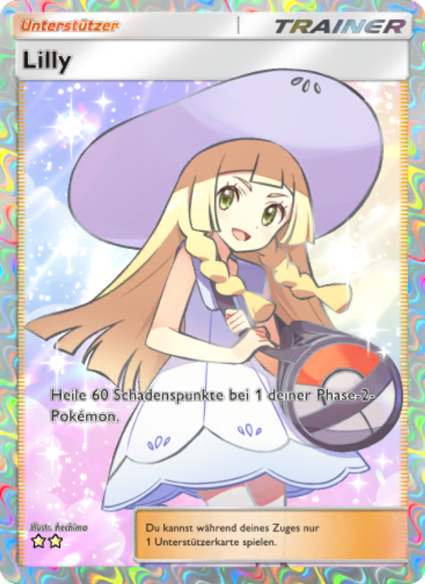 Lilly 197 — Celestial Guardians (German Pokémon TCG card)