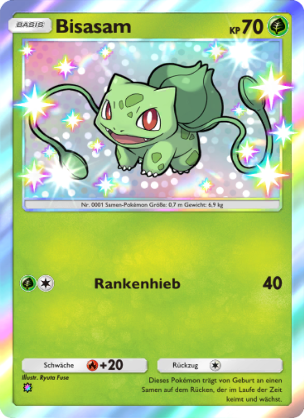 Bisasam 210 — Celestial Guardians (German Pokémon TCG card)