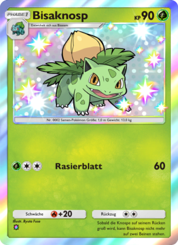Bisaknosp 211 — Celestial Guardians (German Pokémon TCG card)