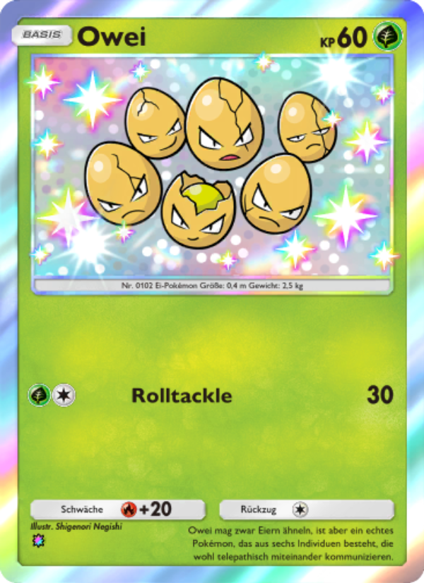 Owei 213 — Celestial Guardians (German Pokémon TCG card)