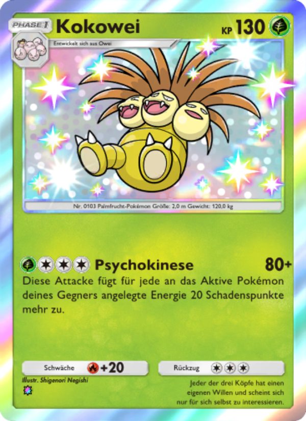 Kokowei 214 — Celestial Guardians (German Pokémon TCG card)