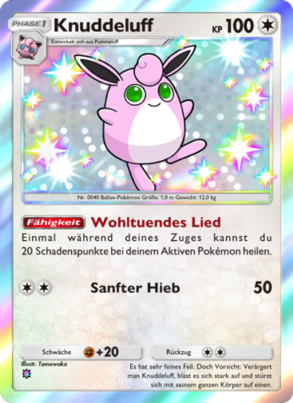 Knuddeluff 229 — Celestial Guardians (German Pokémon TCG card)
