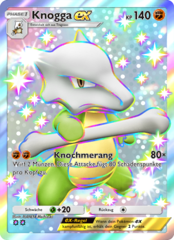 Knogga-ex 236 — Celestial Guardians (German Pokémon TCG card)