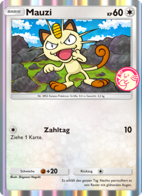 Mauzi 012 — Promos-A (German Pokémon TCG card)