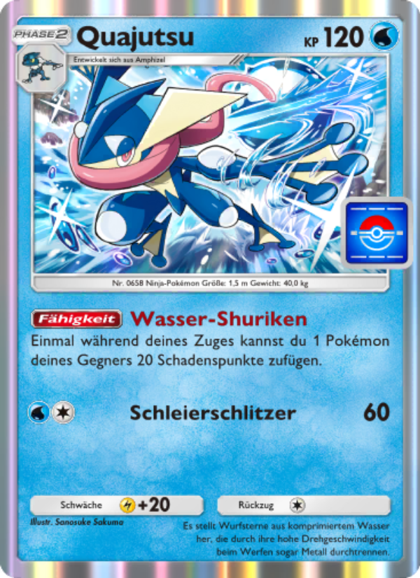 Quajutsu 019 — Promos-A (German Pokémon TCG card)