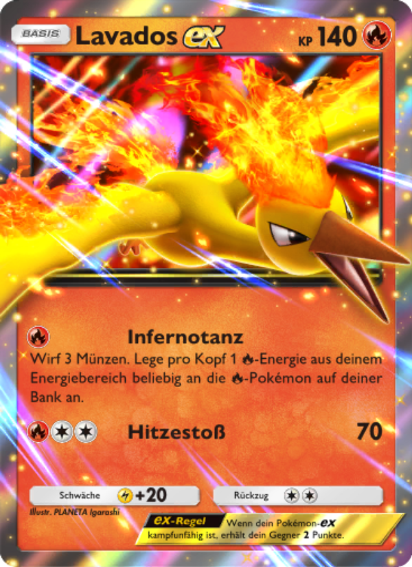 Lavados-ex 025 — Promos-A (German Pokémon TCG card)