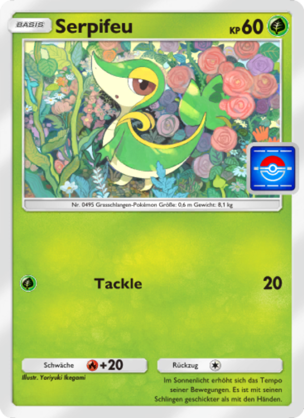 Serpifeu 027 — Promos-A (German Pokémon TCG card)