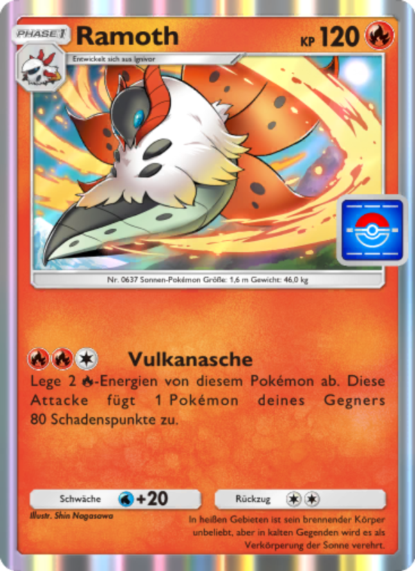Ramoth 028 — Promos-A (German Pokémon TCG card)