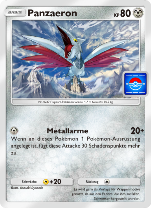 Panzaeron 039 — Promos-A (German Pokémon TCG card)