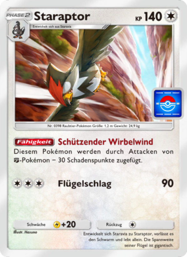 Staraptor 047 — Promos-A (German Pokémon TCG card)