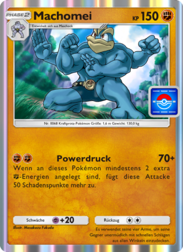 Machomei 055 — Promos-A (German Pokémon TCG card)