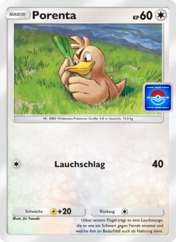 Porenta 062 — Promos-A (German Pokémon TCG card)
