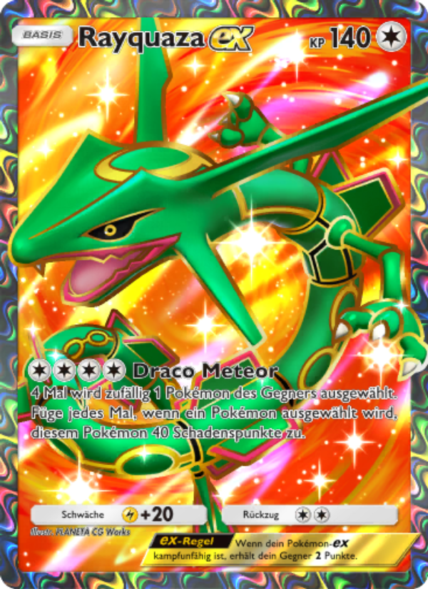 Rayquaza-ex 065 — Promos-A (German Pokémon TCG card)
