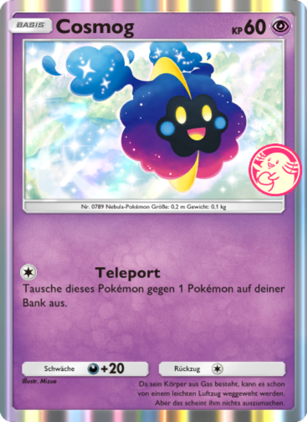 Cosmog 067 — Promos-A (German Pokémon TCG card)
