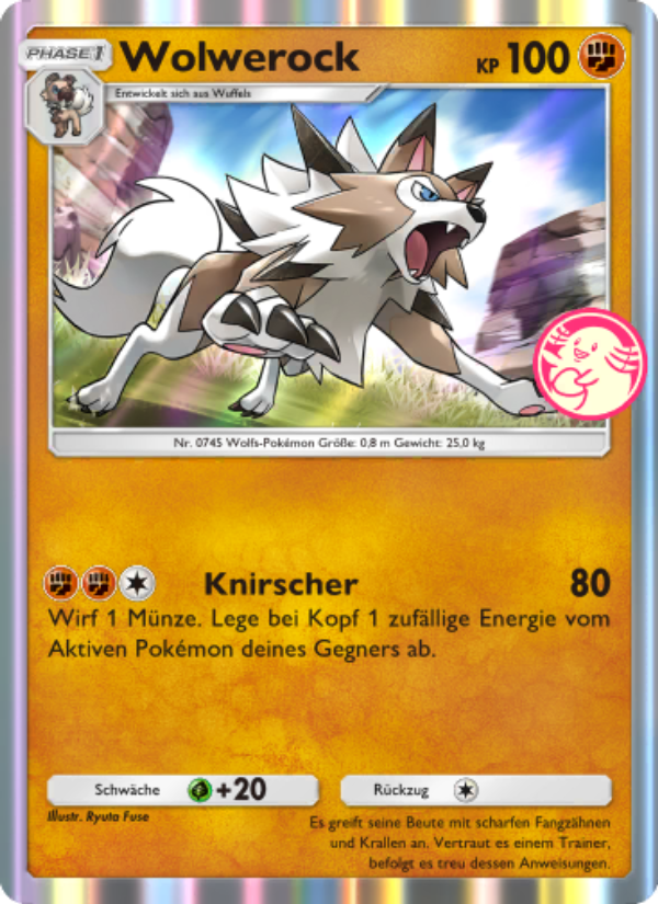 Wolwerock 068 — Promos-A (German Pokémon TCG card)