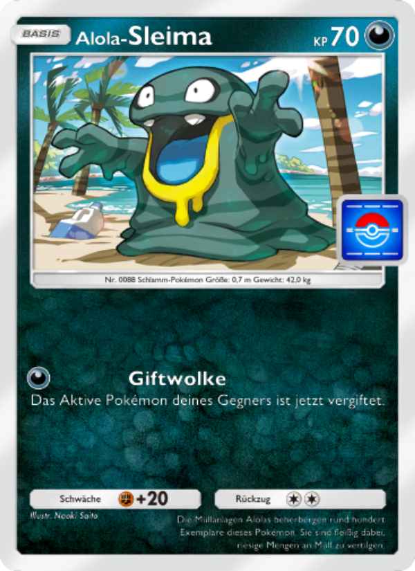 Alola-Sleima 072 — Promos-A (German Pokémon TCG card)