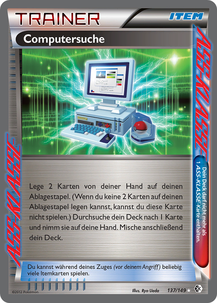 Computersuche 71 — Base Set (German Pokémon TCG card)