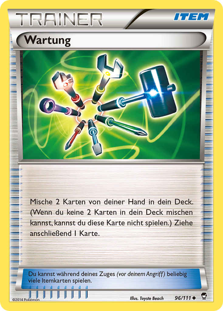Wartung 83 — Base Set (German Pokémon TCG card)