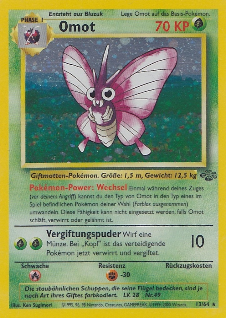 Omot 29 — Jungle (German Pokémon TCG card)