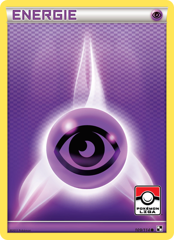 Psycho-Energie 109 — Black & White (German Pokémon TCG card)