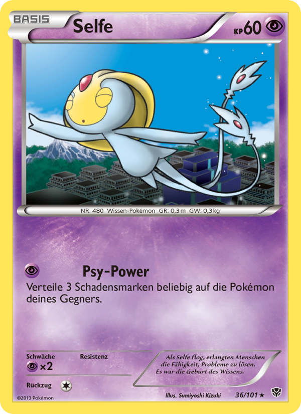 Selfe 36 — Plasma Blast (German Pokémon TCG card)