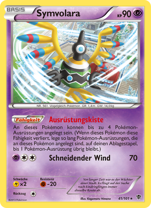 Symvolara 41 — Plasma Blast (German Pokémon TCG card)