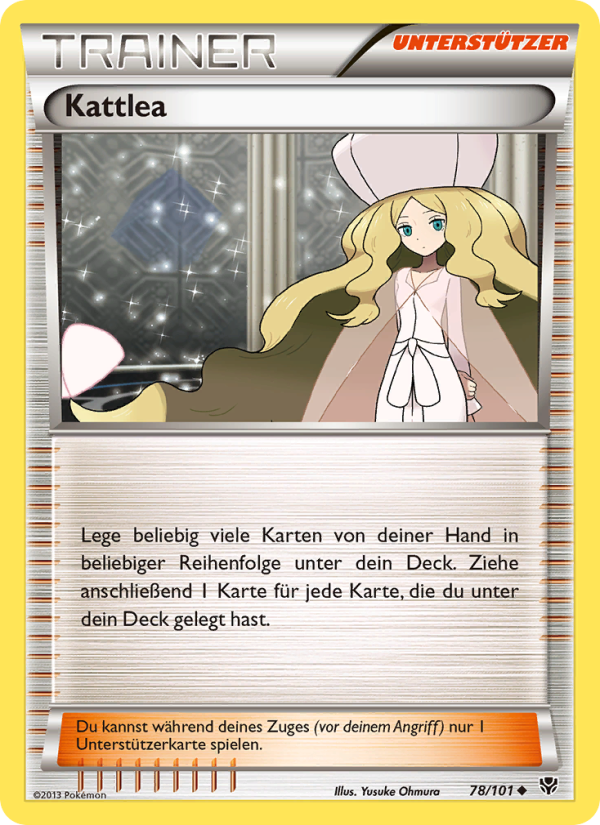 Kattlea 78 — Plasma Blast (German Pokémon TCG card)