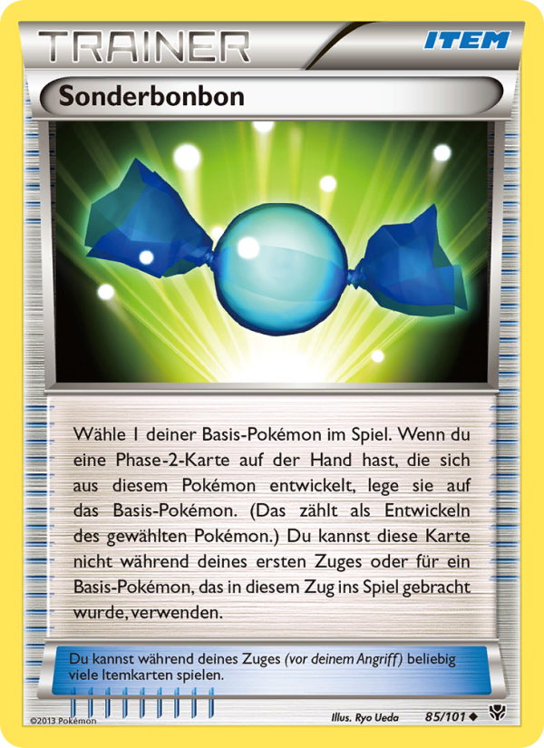 Sonderbonbon 85 — Plasma Blast (German Pokémon TCG card)